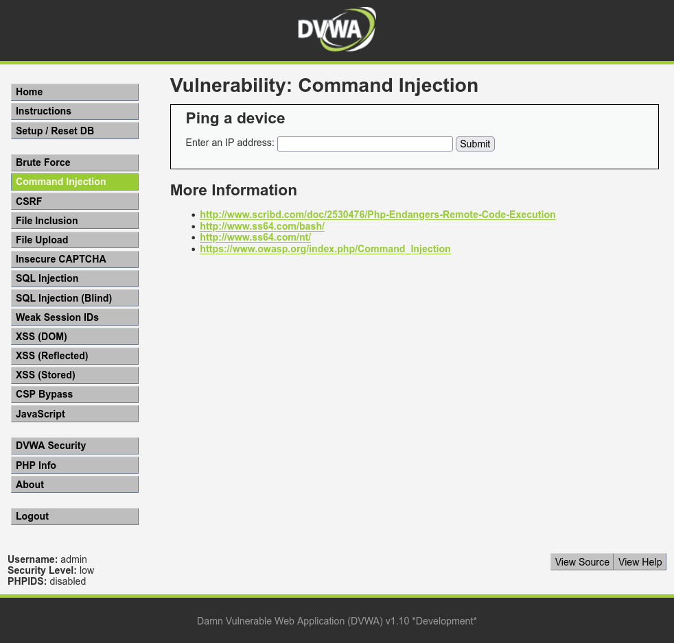 Exploring OS Command Injection: Understanding and Hands-On Practice