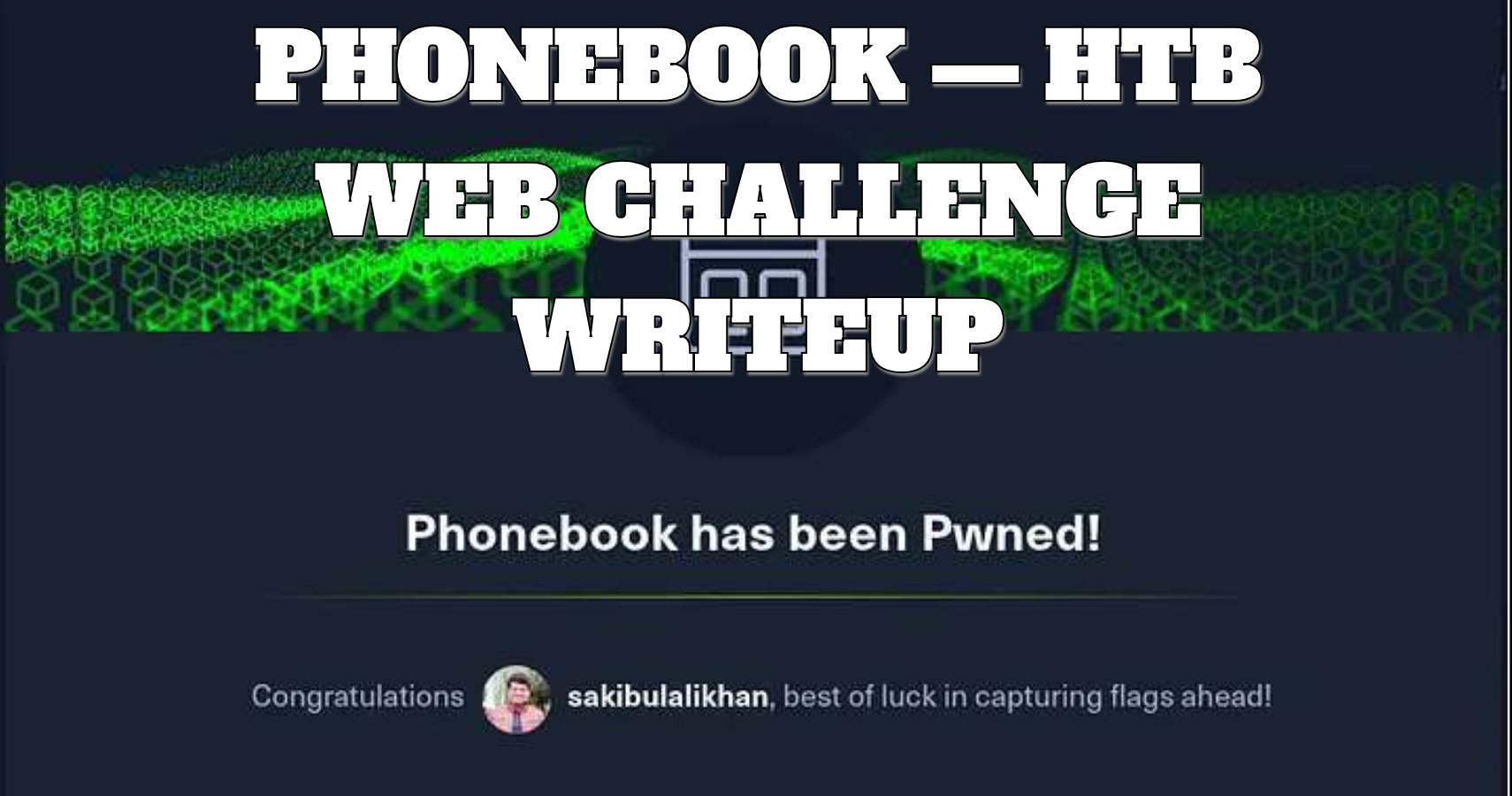 Phonebook — HTB Web Challenge Writeup